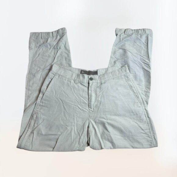 REI Mint Green Grey Nylon Pants Men's size 30w x 32L Minimalist - Picture 4 of 6
